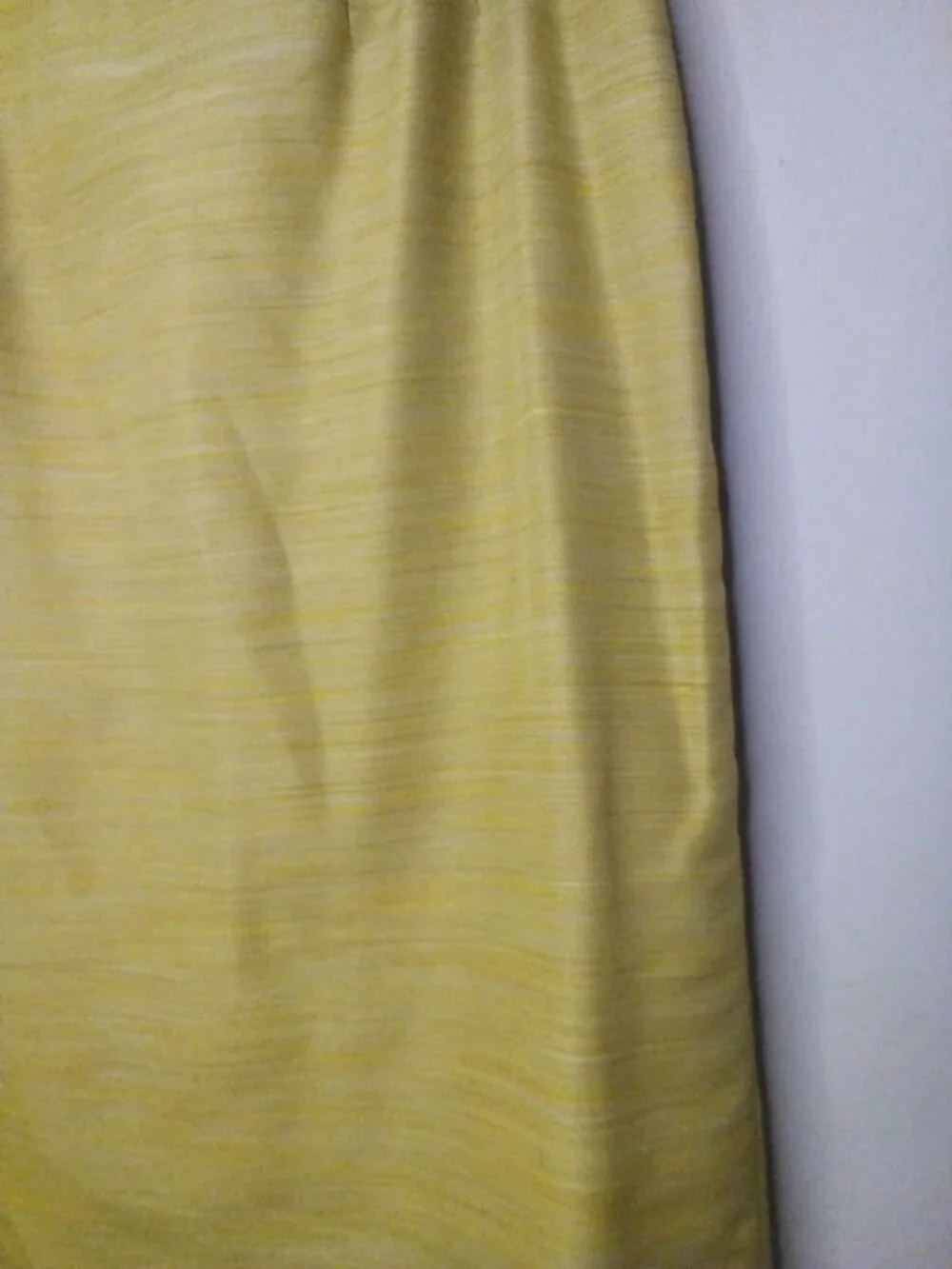 Kasper Skirt Women 8 Straight Classic Career Yellow